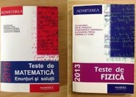vand culegeri admitere UPB vand culegeri admitere UPB