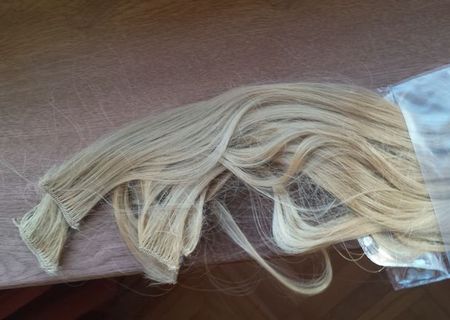 vand extensii par blond auriu