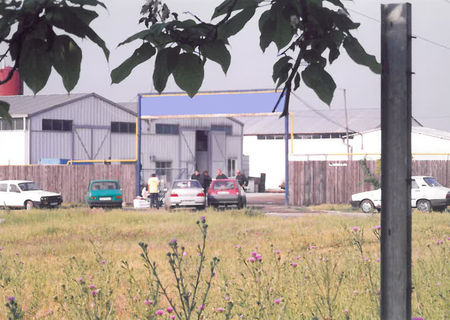 Vand Hala - structura metalica + panouri tip sandwich 860mp