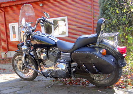 Vand Harley Davidson "Dyna Super Glide" 1400 cmc,  din 2000  9400 mile