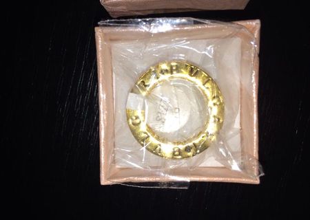Vând inel bvlgari placat cu aur