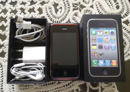 Vand Iphone 3gs black 8 gb