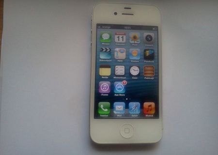 vand iphone 4 16GB alb  liber de retea