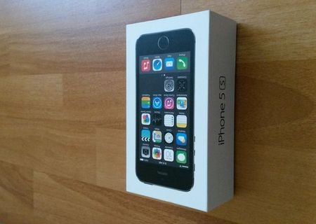 Vand Iphone 5S 16GB Space Gray. Absolut nou. Cutie,pachet full.