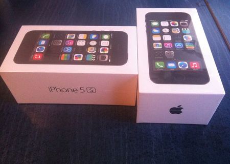 VAND IPHONE 5S DE 64 GB NEVERLOCKED, SIGILAT - PE STOC IN BUCURESTI ACUM!!!