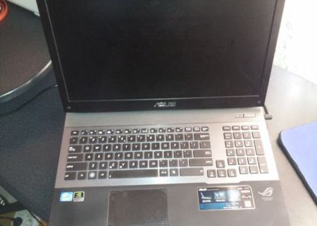 Vand Laptop ASUS 17.3'' G75VW-T1028D, Procesor Intel® Core™ i7-3610QM 2.3GHz Ivy Bridge, 8GB, 750GB SSH, GeForce GTX 670M 3GB, Black