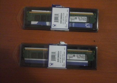 Vand memorie 8gb(2x4gb) kvr13n9s8/4 ddr3,1333mhz,Noi