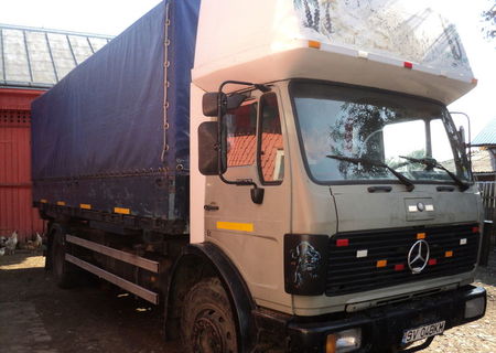 vand mercedez benz camion 17 tone, platforma si prelata sau stupi apicol