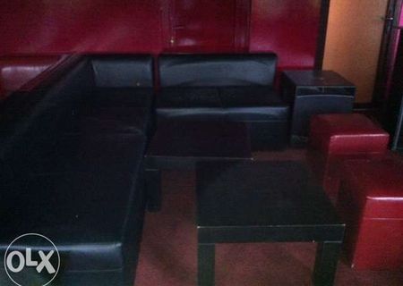 Vand mobila second hand cafenea/club