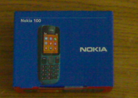 Vand Nokia 100 - Black (Nou)