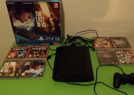 Vand Ps3 500gb cu 8 jocuri originale (la pachet sau separat) Vand Ps3 500gb cu 8 jocuri originale (la pachet sau separat)