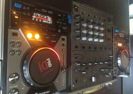 Vand Pupitru Dj Profesional(DJM 600+2xCDJ 400+Case)
