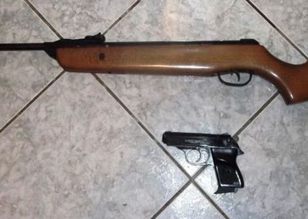 Vand pusca aer comprimat si pistol cu gaze