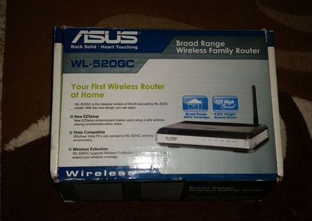 Vand Router Asus WL 520GC