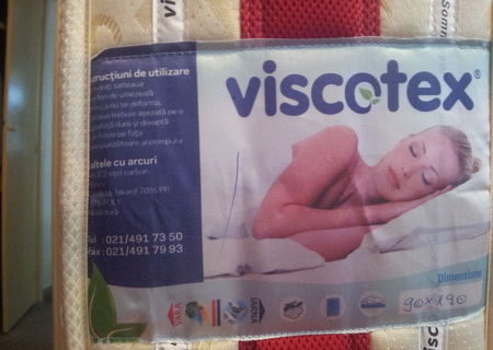 Vand saltea Viscotex Superortopedica Lux 90x190