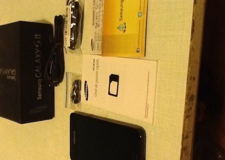 Vand Samsung Galaxy S2 nou,16Gb,negru,neverlock
