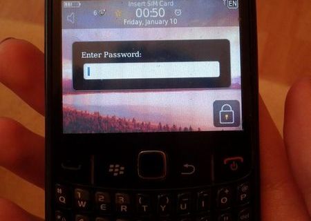 Vand/Schimb Blackberry 8520 Curve