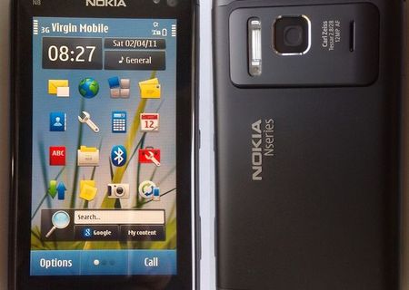 Vand Schimb Nokia N8 in stare impecabil