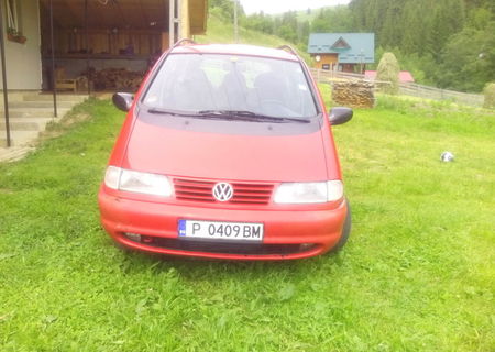 Vand sharan 19tdi ,an 1996 ,7 locuri ,culoare rosu ,stare de functionare fff buna