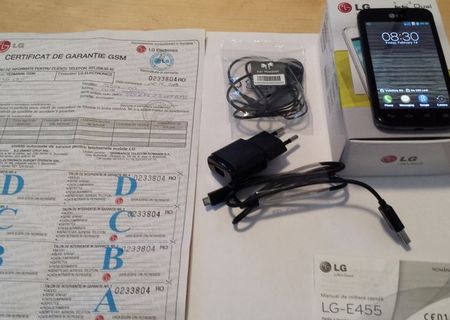 Vand SMARTPHONE DUAL SIM [LG Optimus L5 II Dual E455], GARANTIE 2 ANI, 399 RON