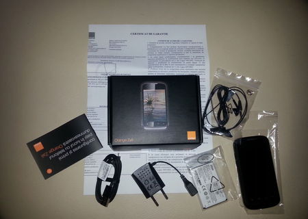 Vand Smartphone Orange Zali nou garantie 24 luni