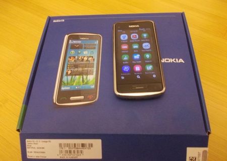 Vand Telefon Nokia C6-01 HD CAMERA 8 MP pachet complet