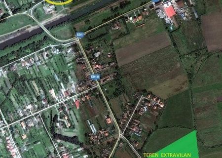Vand teren extravilan in Sanmihaiu Roman , pozitie f. buna
