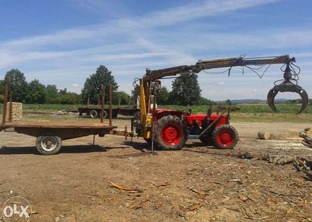 vand tractor si crepator lemne