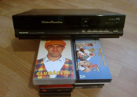 Vand video Panasonic (+3 casete incluse in pret) Vand video Panasonic (+3 casete incluse in pret)
