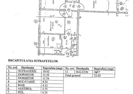 VANZARE APARTAMENT 3 CAMERE BERCENI