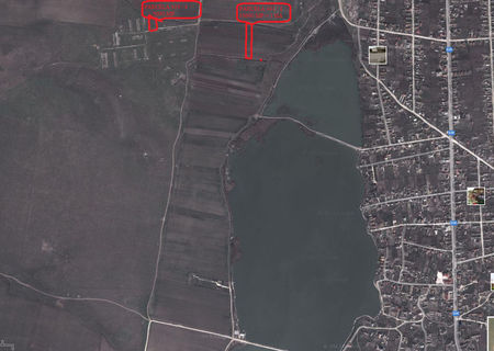 Vanzare teren  in Corbu (Constanta) langa lac si pensiune