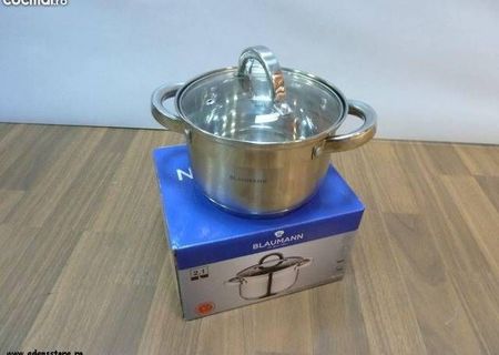 Vas cu capac inox 2 L