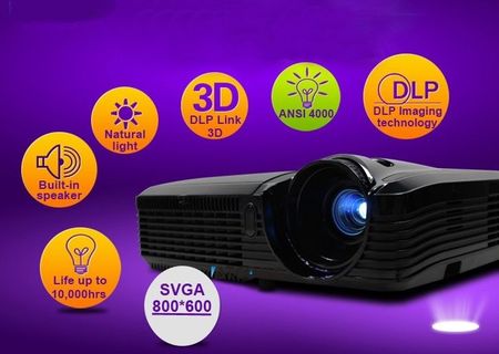 Video proiector 3D full HD Video proiector 3D full HD
