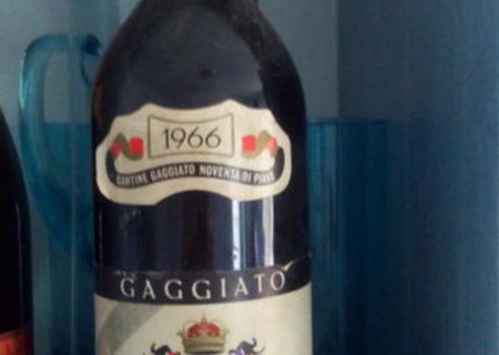 vin de colectie vintage cabernet gaggiato 1966