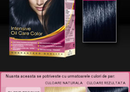 Vopsea de par Palette Deluxe negru albastrui 1+1 Gratis!!!