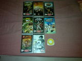 10 Jocuri PSP + Husa pentru jocuri PSP