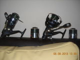 2 lansete black spider 360 si 2 mulinete cormoran Rodeo GTi 8Pi 5000