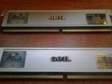 2x Placute Ram Geil 256mb ddr2