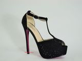 6 PERECHI SANDALE ELEGANTE PLINE DE STRASURI