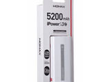 Acumulator Extern Momax, iPower S3C, Dual Output, 5200mAh,