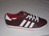 Adidas neo alb -rosu alb -N visiniu -alb
