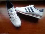 Adidasi ADIDAS alb cu negru cod 23