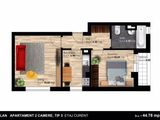 Apartament 2 camere 45mp  Berceni Metrou D. Leonida