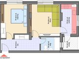 Apartament 2 camere, 50mp, Berceni