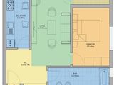 Apartament 2 camere, 52mp, Berceni