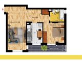 Apartament 2 camere 61mp Berceni Metrou Leonida