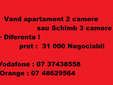 Apartament 2 camere facut dea gata tot !