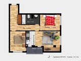 Apartament 3 camere 65 mp