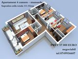 Apartament 4 camere, 112 mp, imobil nou, Sebes - Petresti