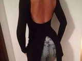 bluza cu spatele gol